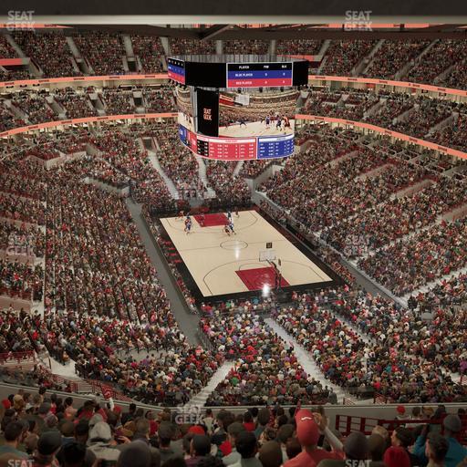 United Center - Section 311 A Seat View