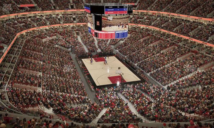 United Center - Section 311 A Seat View