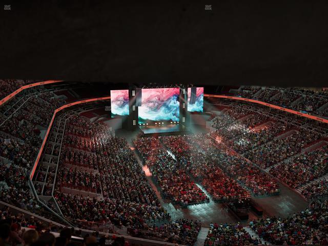 United Center - Section 311 Seat View United Center - Section 311 Seat View