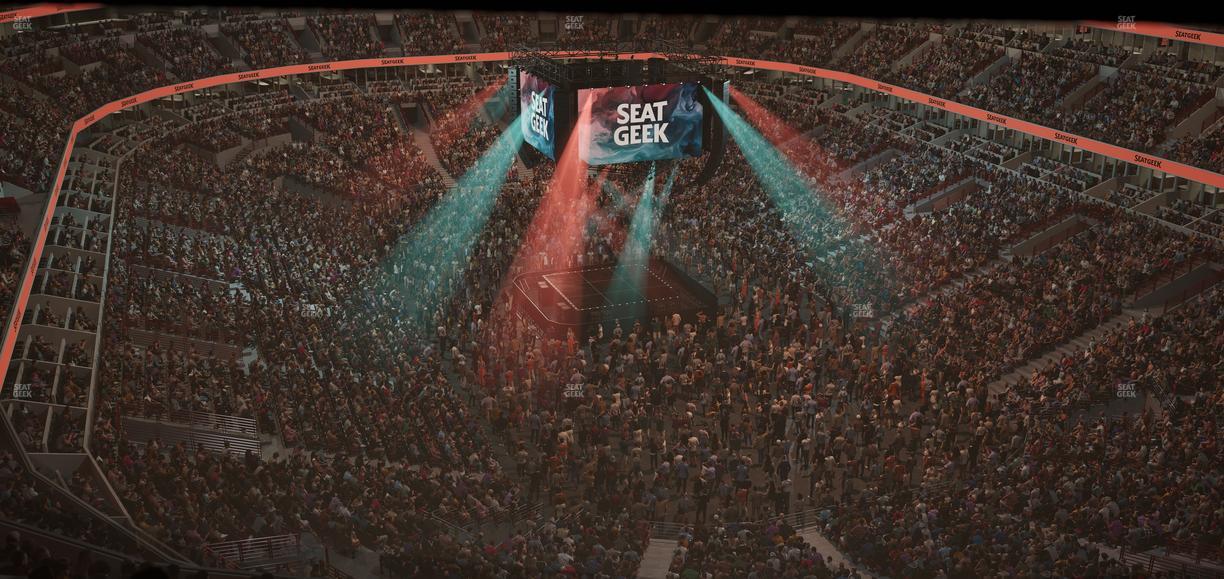 United Center - Section 311 Seat View