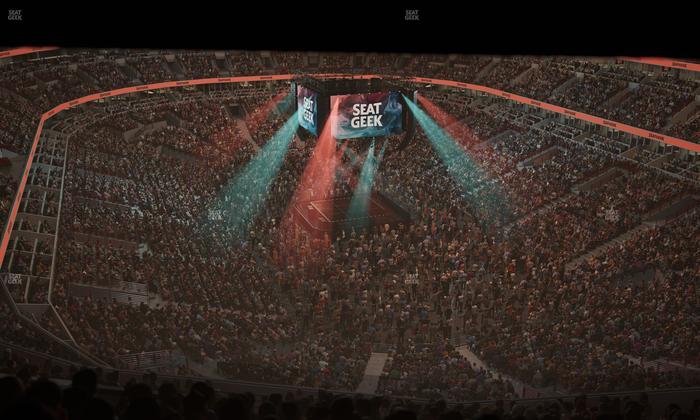 United Center - Section 311 Seat View