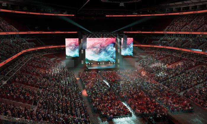 United Center - Section 311 Seat View