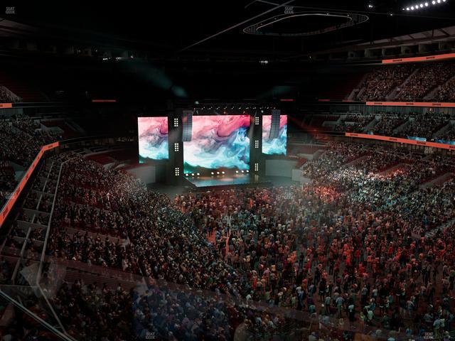 United Center - Section 312 Seat View United Center - Section 312 Seat View
