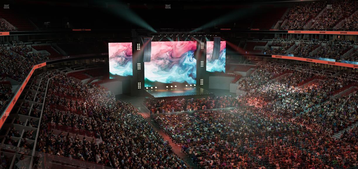 United Center - Section 312 Seat View