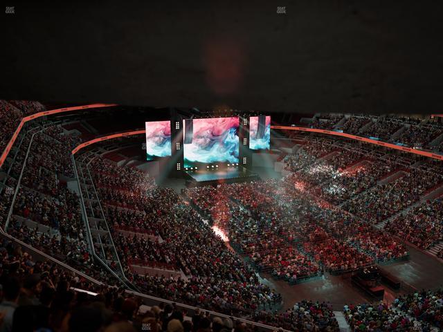 United Center - Section 312 Seat View United Center - Section 312 Seat View