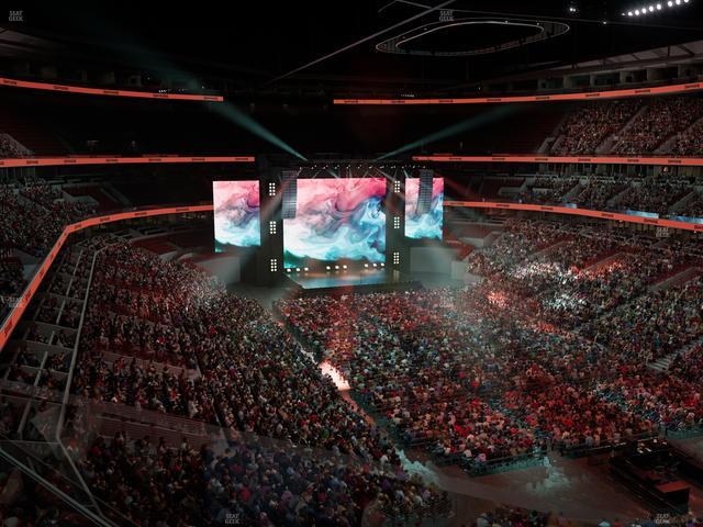 United Center - Section 312 Seat View