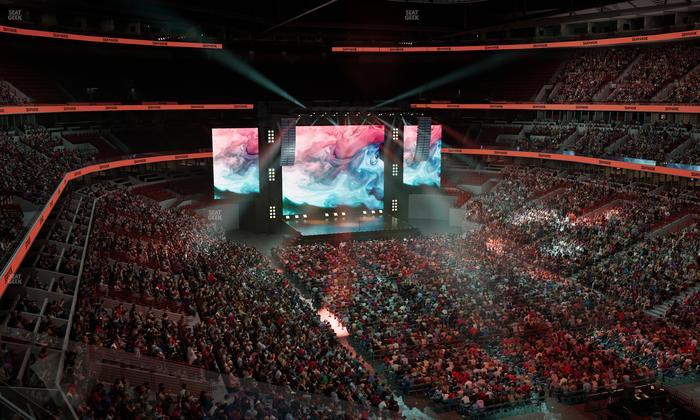United Center - Section 312 Seat View