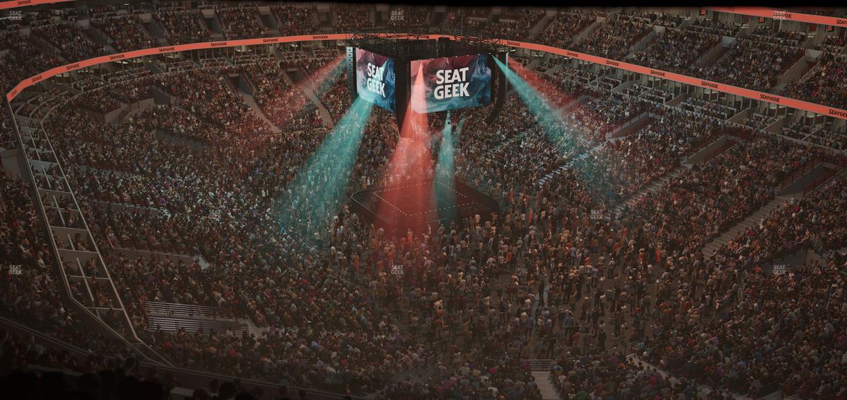 United Center - Section 312 Seat View