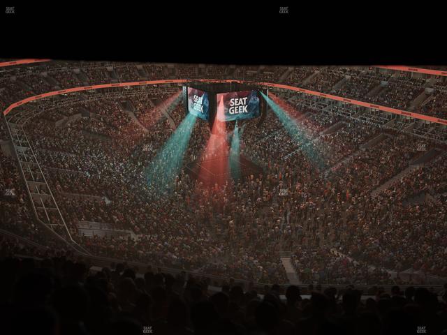 United Center - Section 312 Seat View