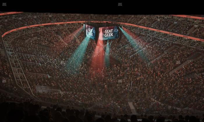 United Center - Section 312 Seat View