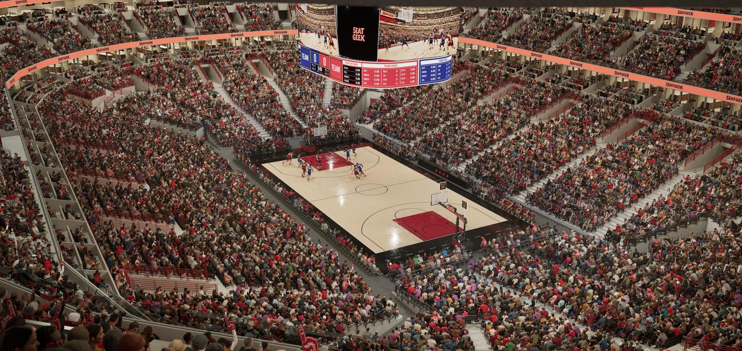 United Center - Section 312 Seat View