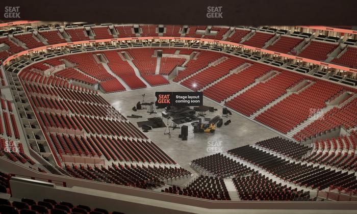 United Center - Section 312 Seat View