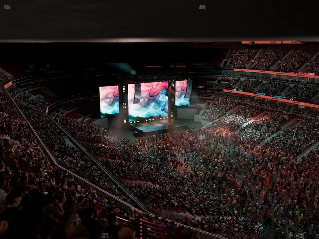 United Center - Section 313 A Seat View United Center - Section 313 A Seat View