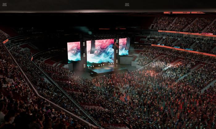 United Center - Section 313 A Seat View