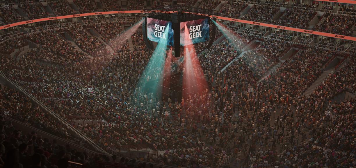 United Center - Section 313 A Seat View