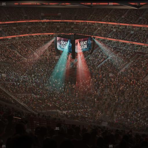 United Center - Section 313 A Seat View