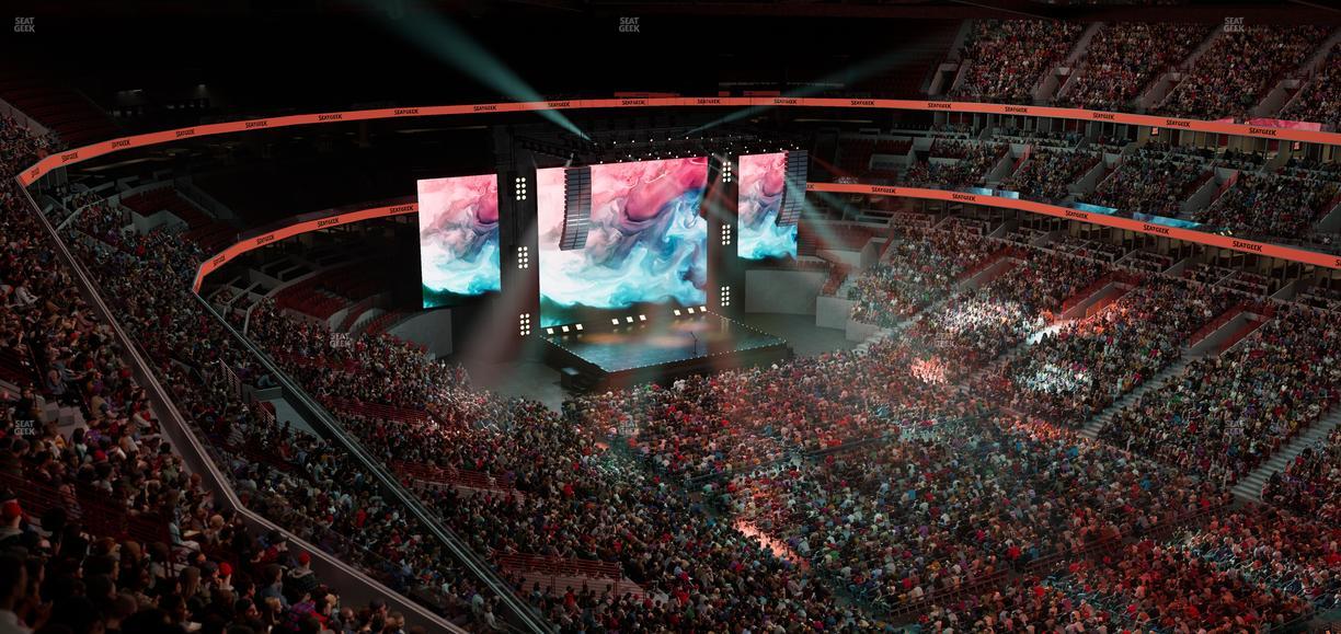 United Center - Section 313 A Seat View