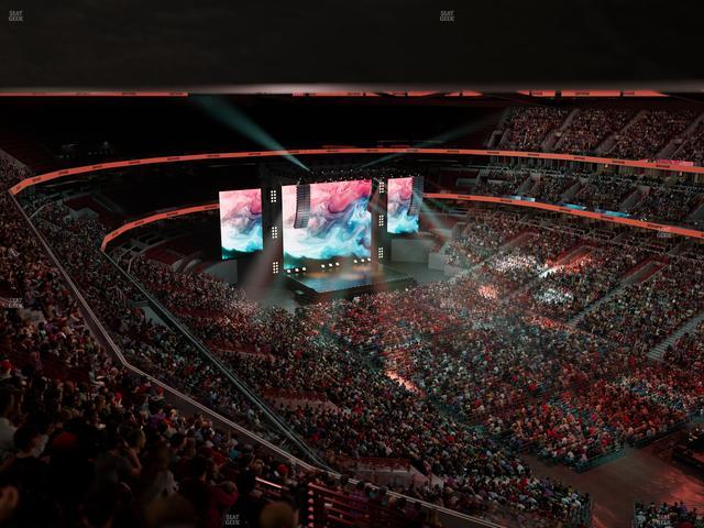 United Center - Section 313 A Seat View United Center - Section 313 A Seat View