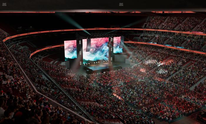 United Center - Section 313 A Seat View