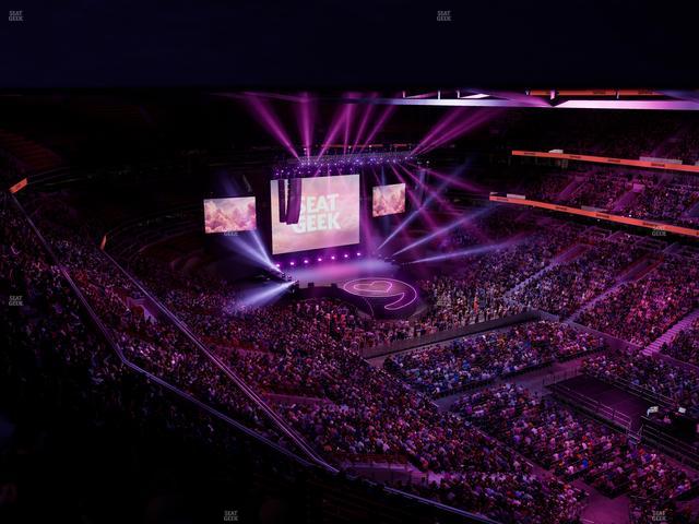 United Center - Section 313 A Seat View