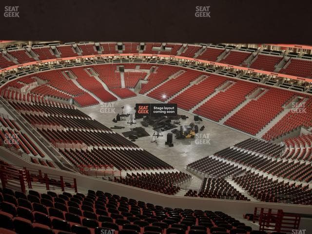 United Center - Section 313 Seat View