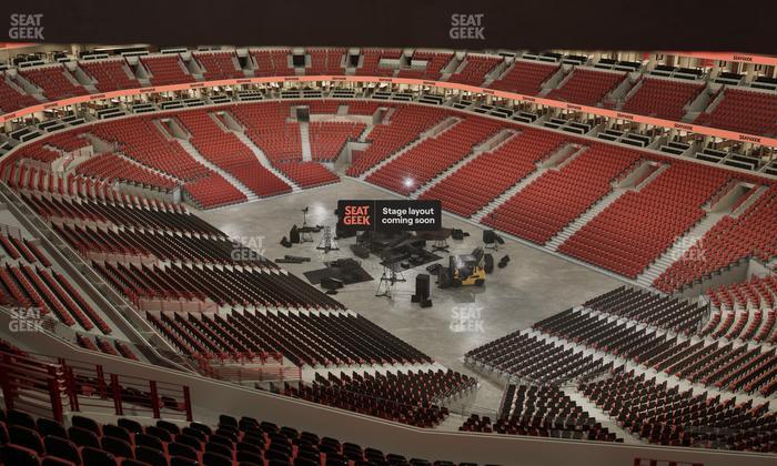 United Center - Section 313 Seat View