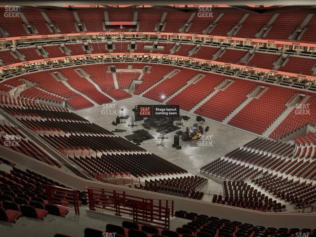 United Center - Section 313 Seat View