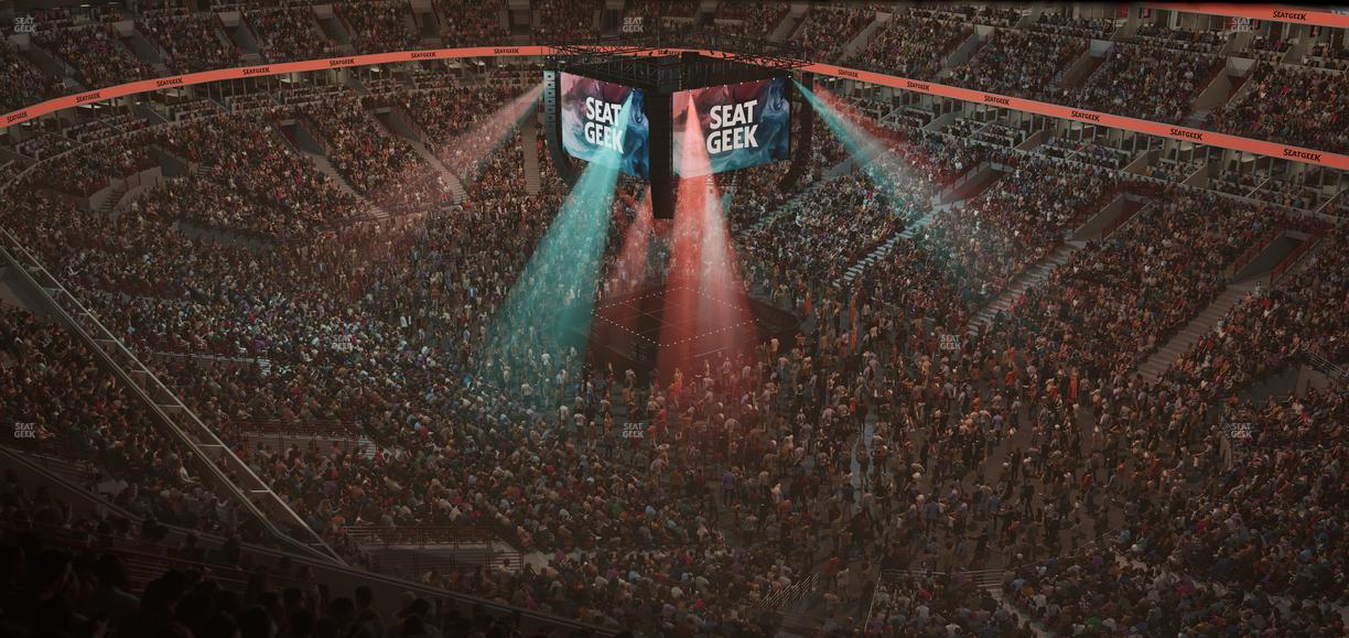 United Center - Section 313 Seat View