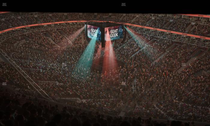 United Center - Section 313 Seat View