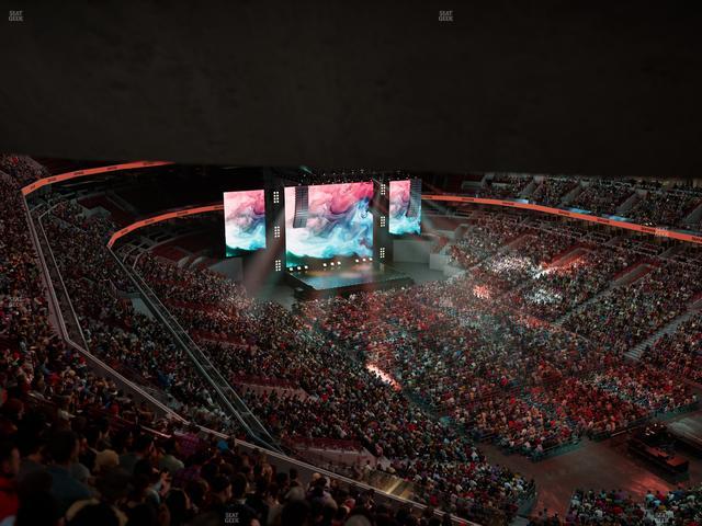 United Center - Section 313 Seat View United Center - Section 313 Seat View