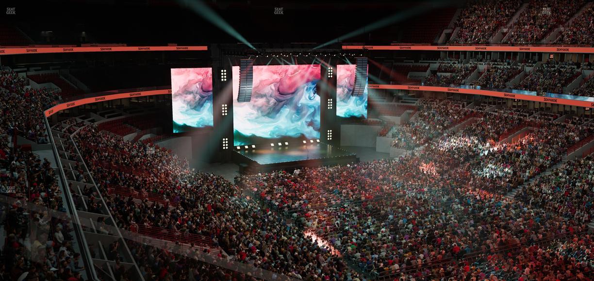 United Center - Section 313 Seat View