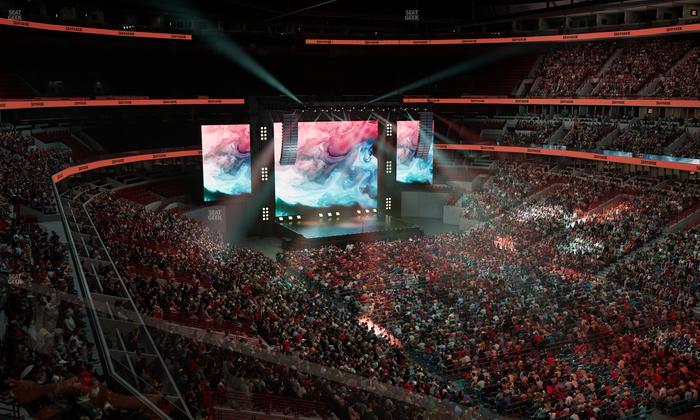 United Center - Section 313 Seat View