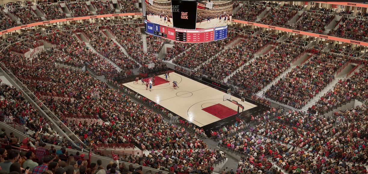 United Center - Section 313 Seat View