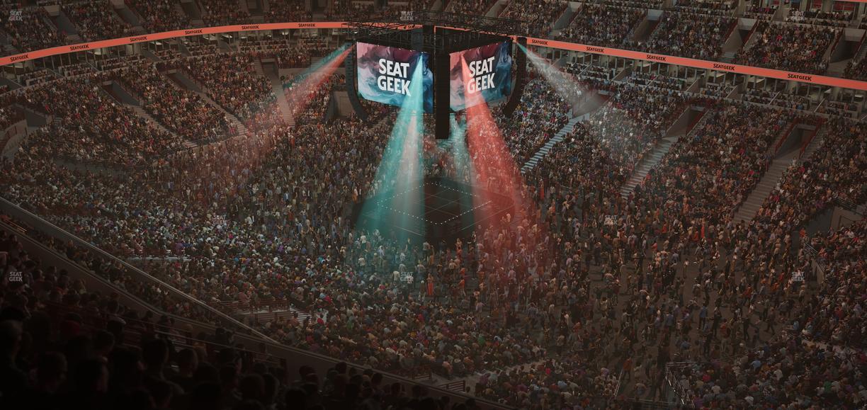 United Center - Section 314 Seat View