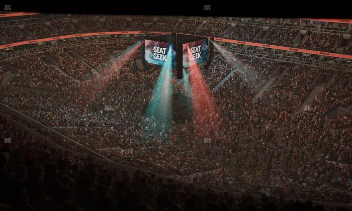 United Center - Section 314 Seat View