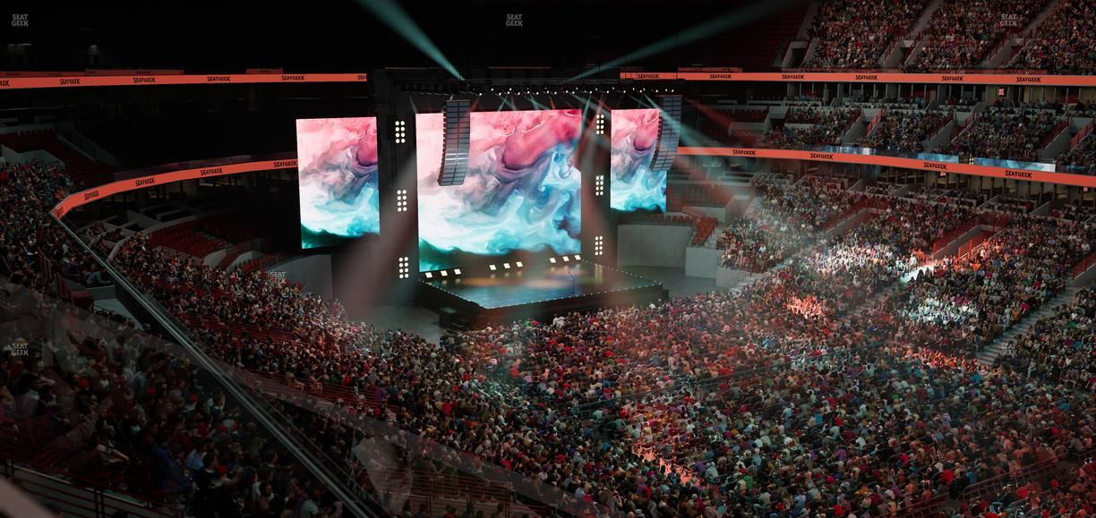 United Center - Section 314 Seat View