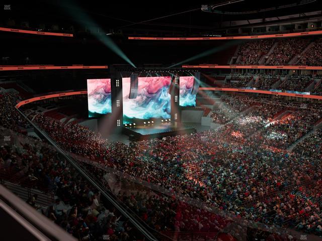 United Center - Section 314 Seat View