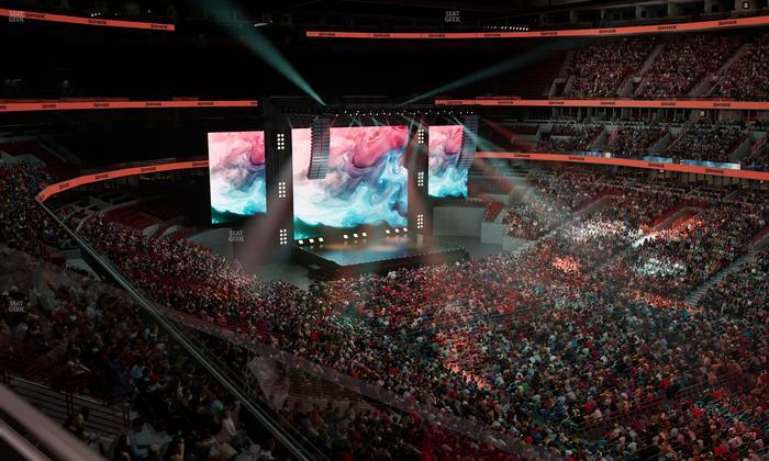 United Center - Section 314 Seat View