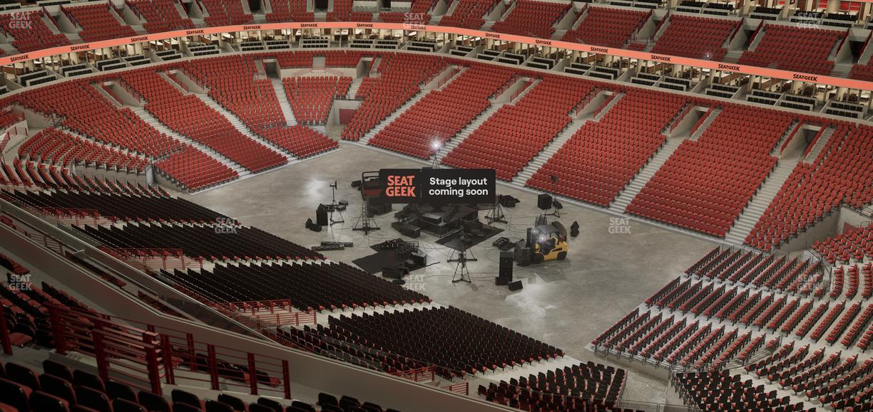 United Center - Section 314 Seat View