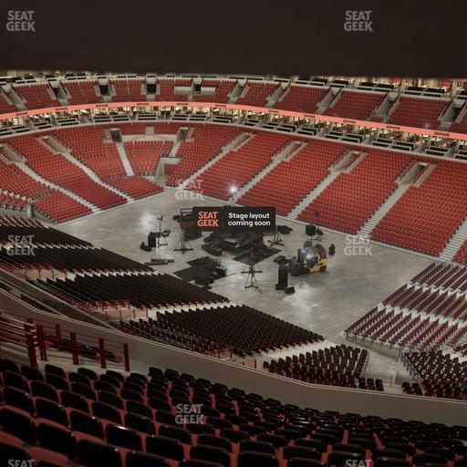 United Center - Section 314 Seat View