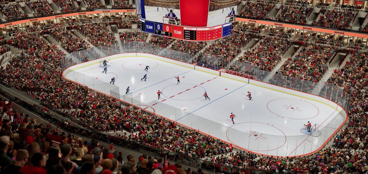 United Center - Section 314 Seat View