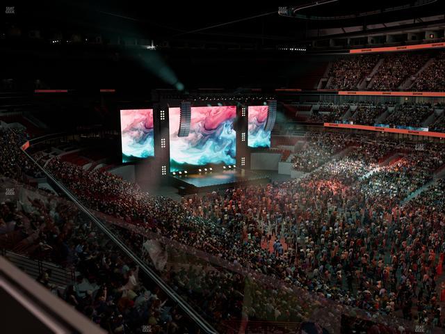 United Center - Section 314 Seat View United Center - Section 314 Seat View
