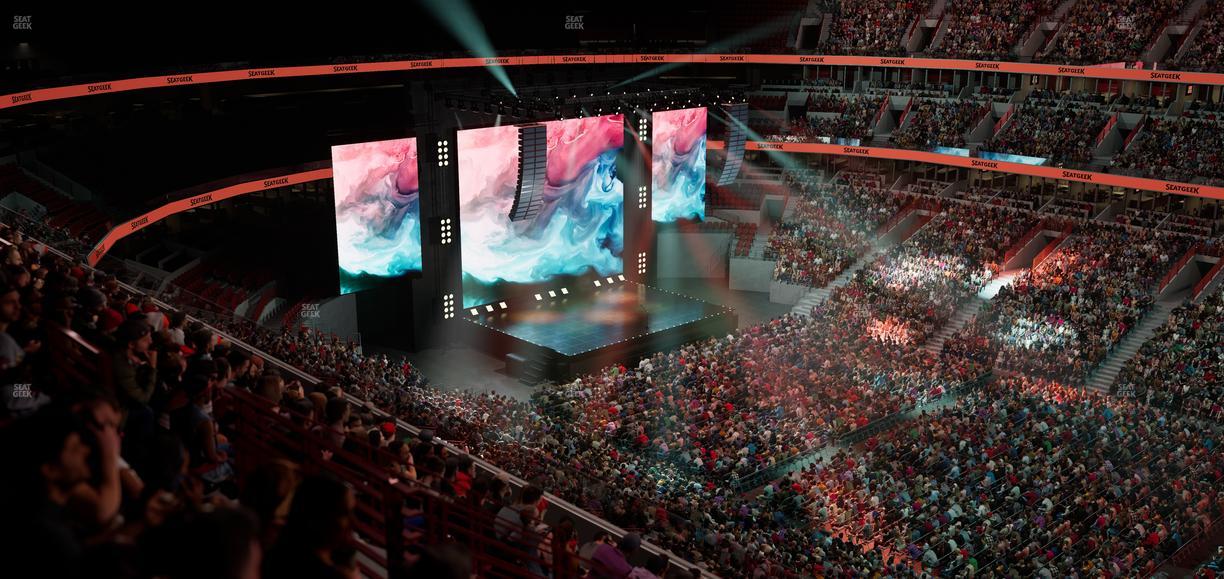 United Center - Section 315 Seat View