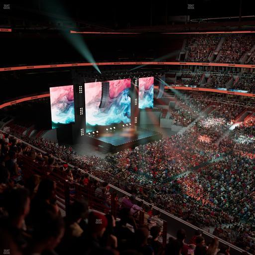United Center - Section 315 Seat View