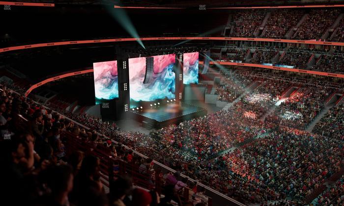 United Center - Section 315 Seat View