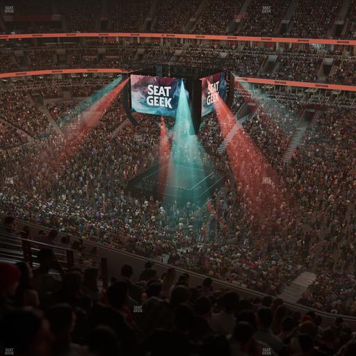 United Center - Section 315 Seat View