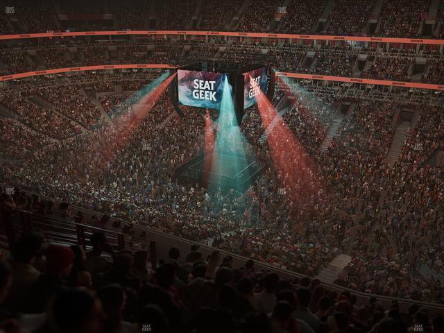 United Center - Section 315 Seat View