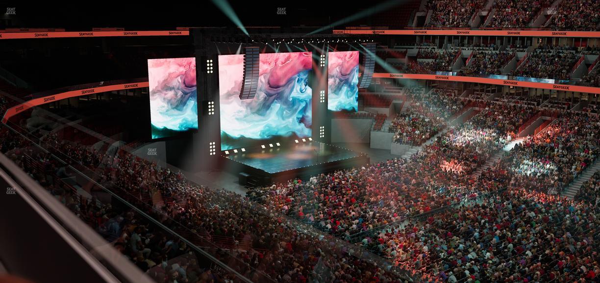 United Center - Section 315 Seat View