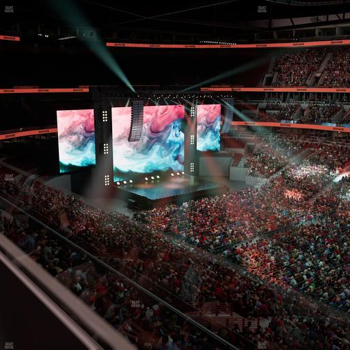 United Center - Section 315 Seat View