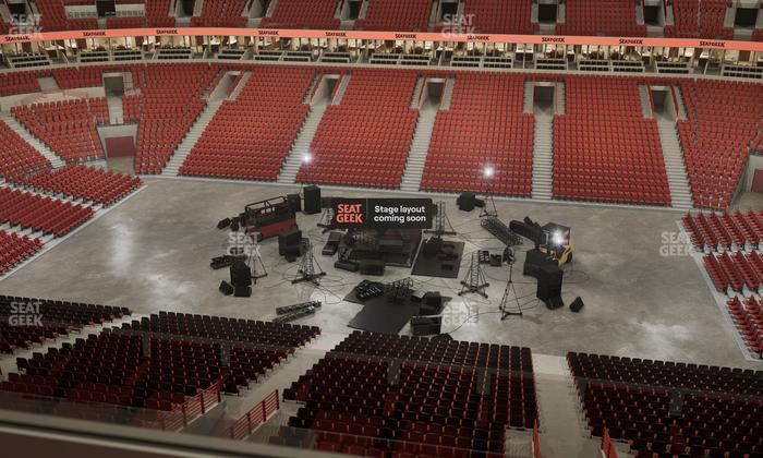 United Center - Section 316 A Seat View